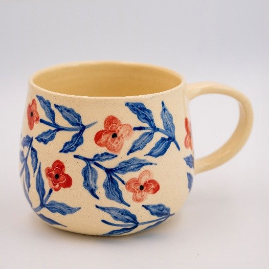 Indigo Vine Tea Cup