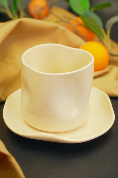 Ivory Bent Cup Set