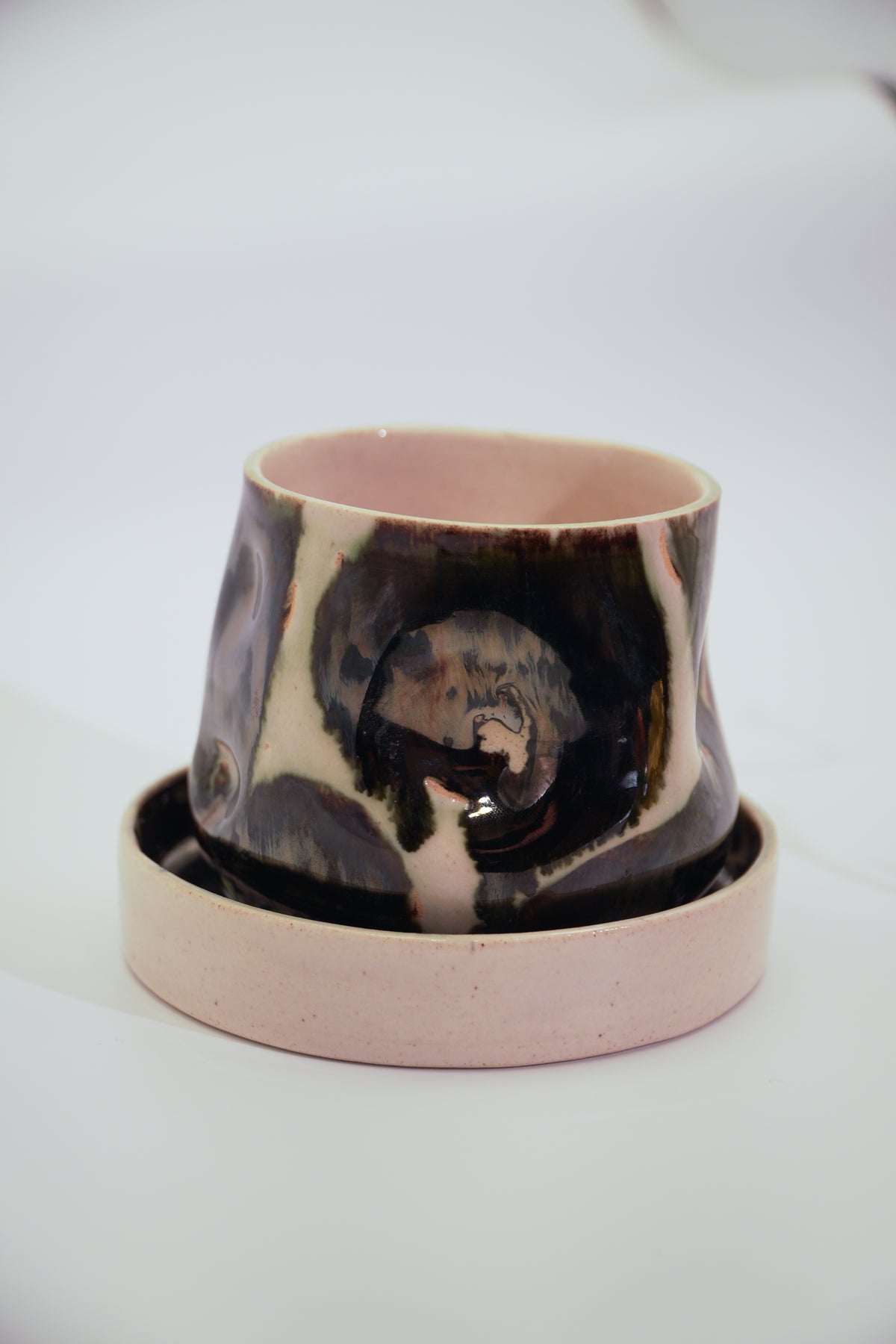 Bent Metallic Cup