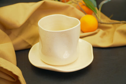Ivory Bent Cup Set