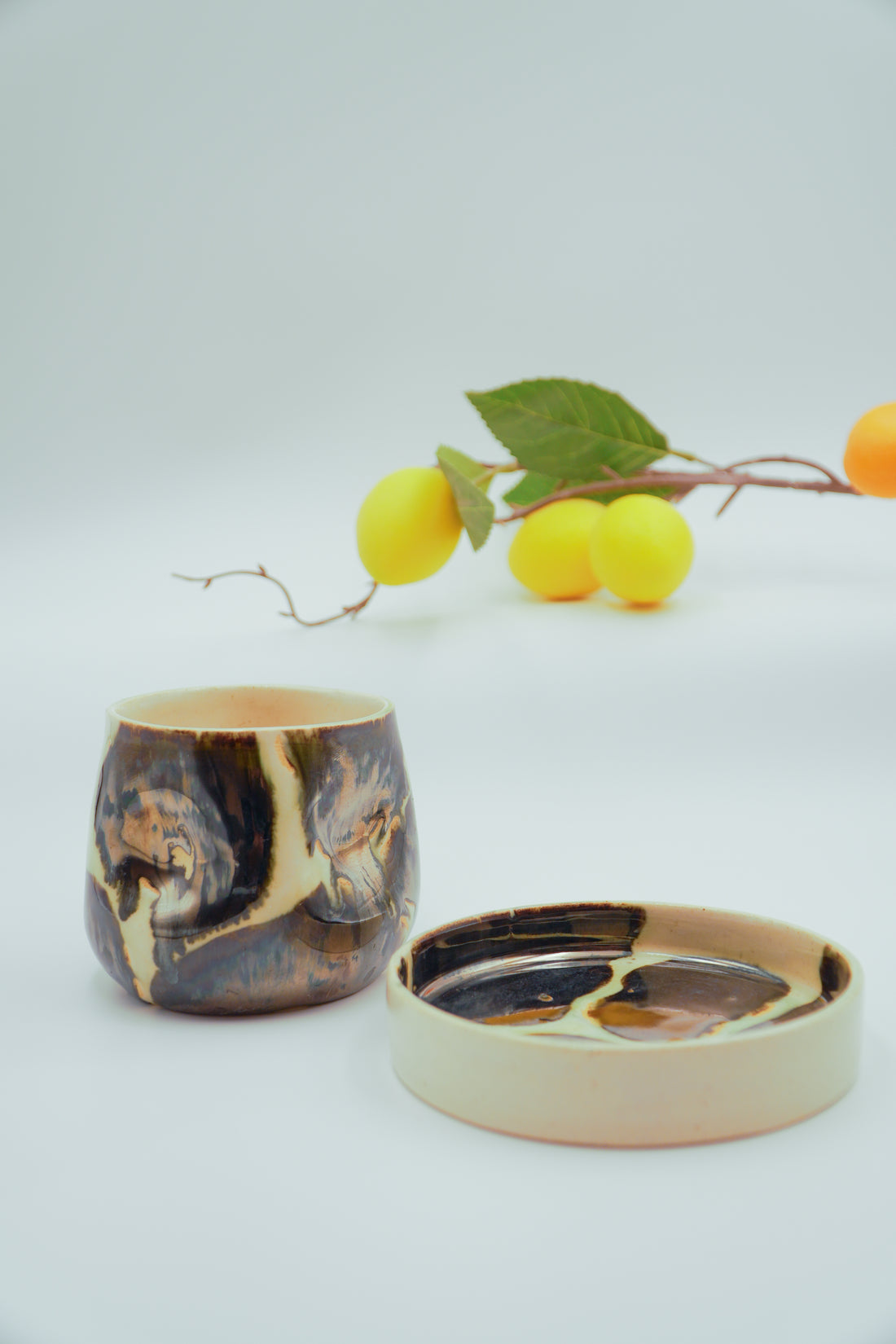 Bent Metallic Cup